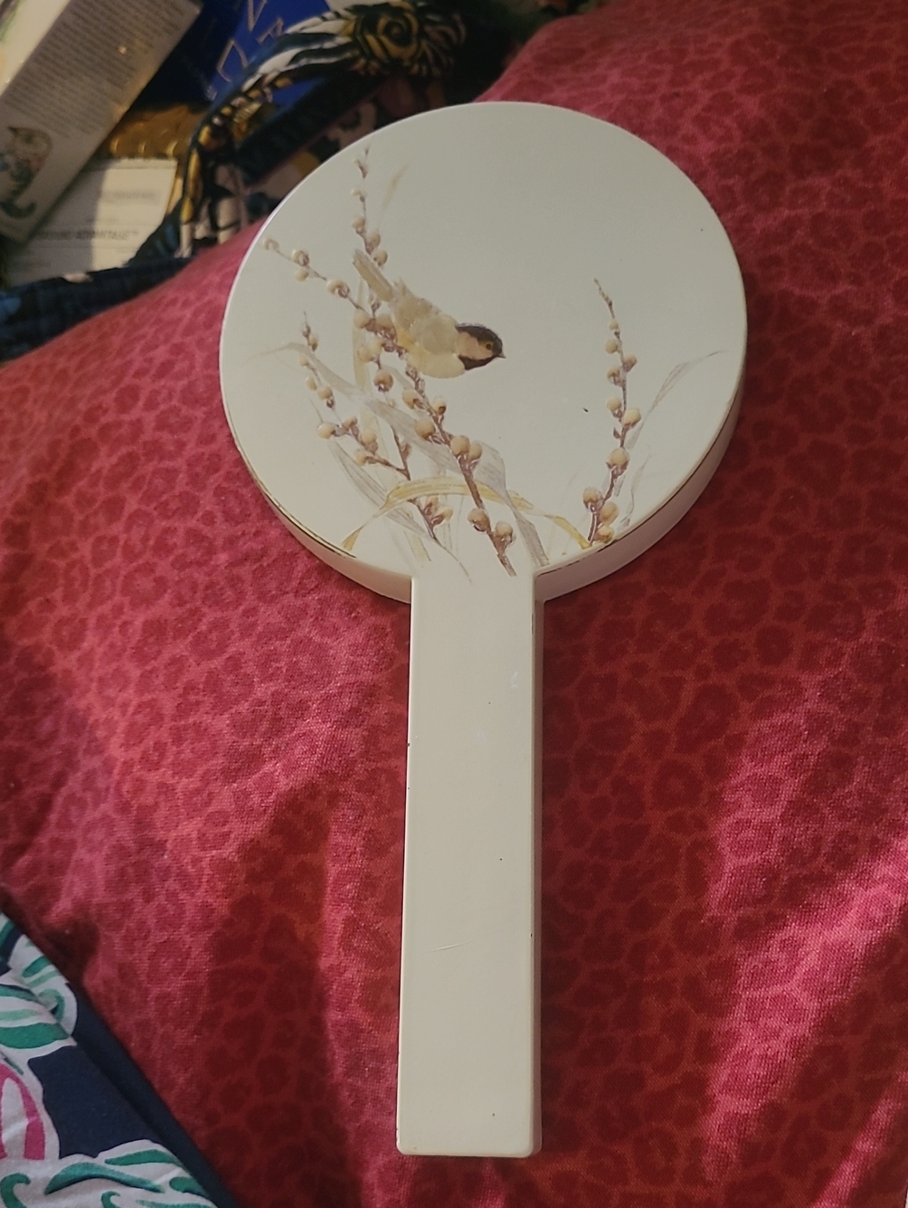 Chickadee Double Hand Mirror By OTAGIRI Japan
